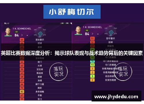 英超比赛数据深度分析：揭示球队表现与战术趋势背后的关键因素